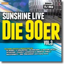 Cover: Various Artists - sunshine live - Die 90er- Vol. 3