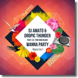 Cover: DJ Amato & Dropic Thunder feat. C.O. Tha! Bad Black - Wanna Party