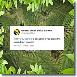 Cover: Weezer - Africa