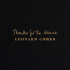 Cover: Leonard Cohen - Thanks For The Dance