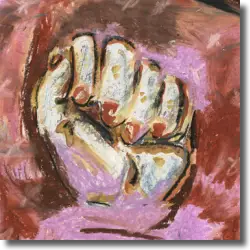 Cover: Krill - A Distant Fist Unclenching