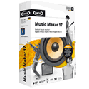 Cover:  MAGIX<bR>Music Maker 17 - Magix