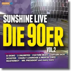 Cover: sunshine live  - Die 90er  Vol. 2 - Various Artists