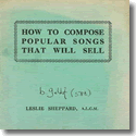 Cover:  Bob Geldof - How To Compose Popular Songs That Will Sell