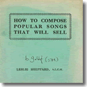 Cover: Bob Geldof - How To Compose Popular Songs That Will Sell