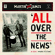 Cover: Martin and James - All Over The News