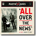 Cover:  Martin and James - All Over The News