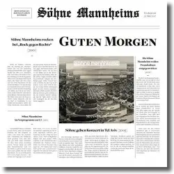 Cover: Shne Mannheims - Guten Morgen