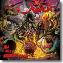Cover:  Raven - All Hell's Breaking Loose