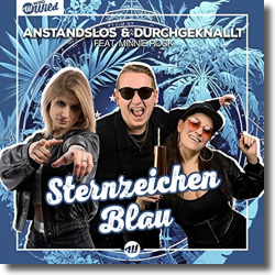 Cover: Anstandslos & Durchgeknallt feat. Minnie Rock - Sternzeichen Blau