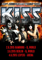Kiss kommt  2015 live nach Deutschland!
