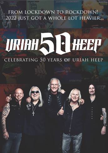 Uriah Heep - Mammut Tour von September bis Dezember 2022