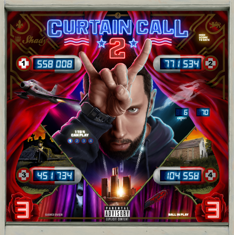 Eminem kuendigt Veroeffentlichung von ''Curtain Call 2'' fuer 5. August an!