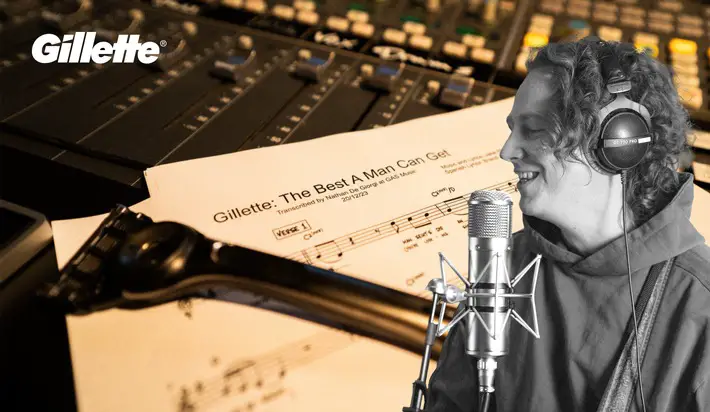 Foto zur News Neuauflage des Gillette Kultsongs mit Michael Schulte vom 16.01.2024