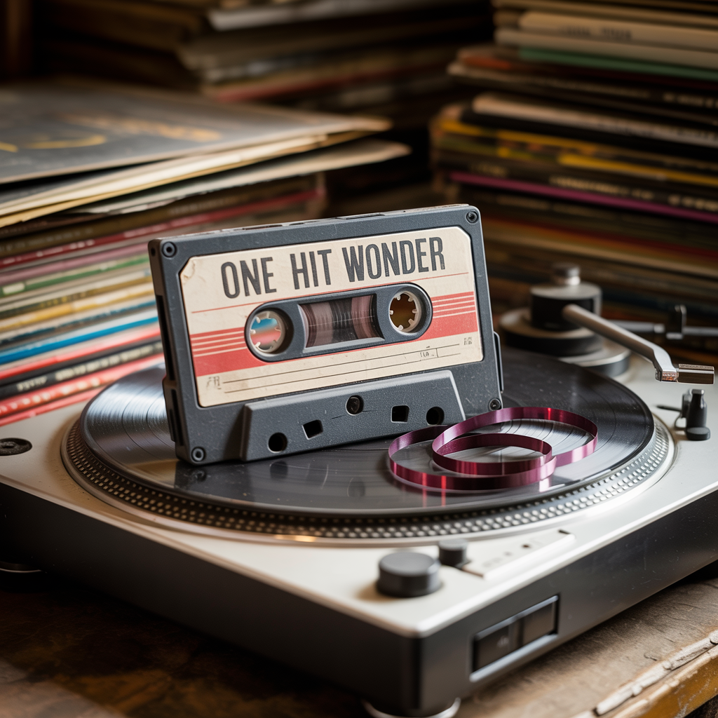 Kassette mit Aufschrift One-Hit-Wonder – Symbolbild