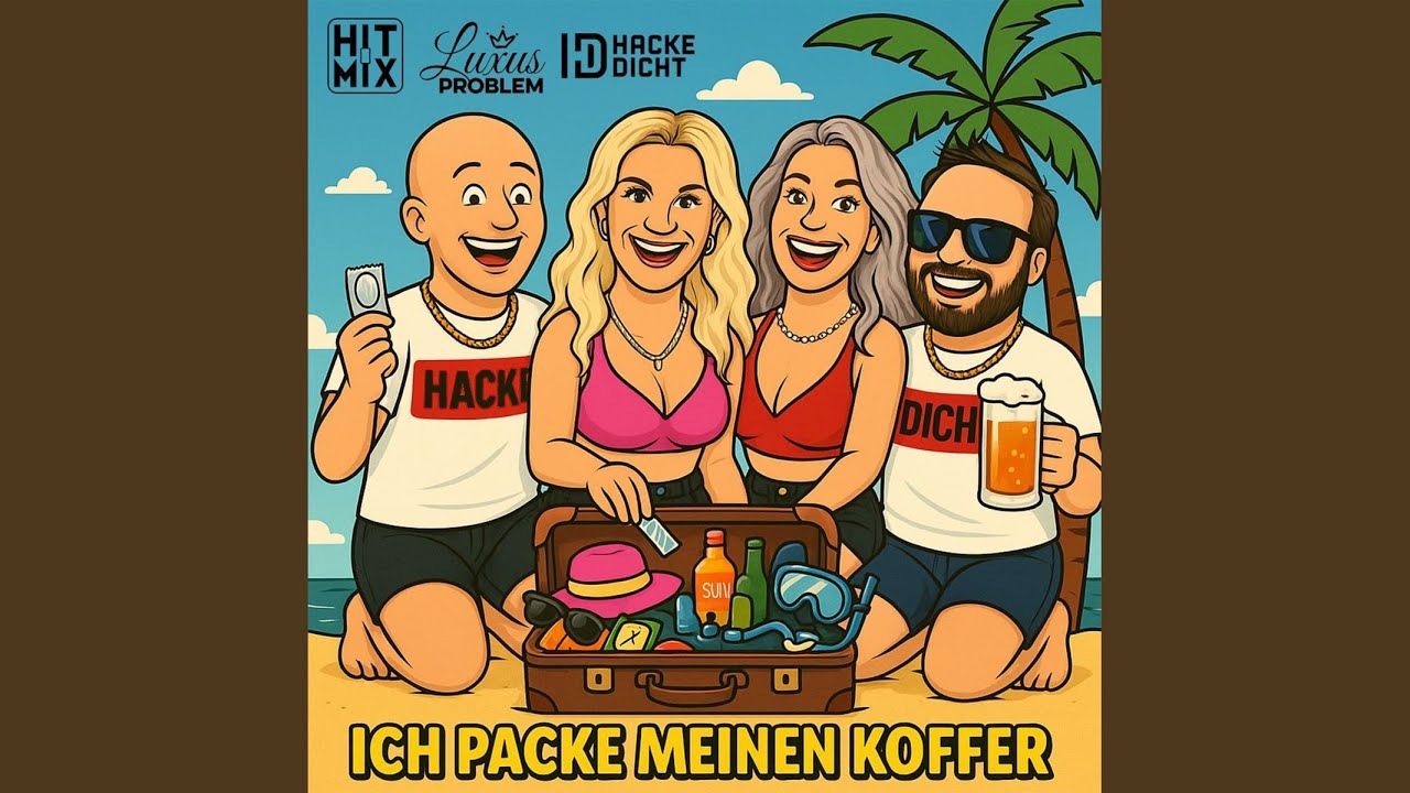 Video starten: Luxusproblem & Hacke Dicht – Ich packe meinen Koffer (HackeDicht Remix)