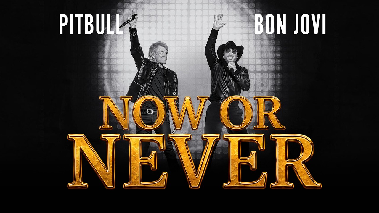 Video starten: Pitbull & Bon Jovi – Now Or Never