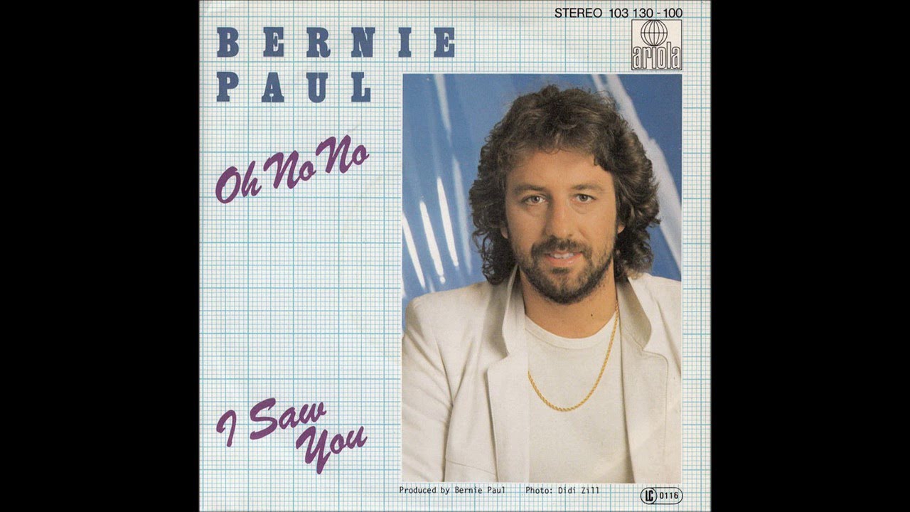 Video starten: Bernie Paul – Oh No No