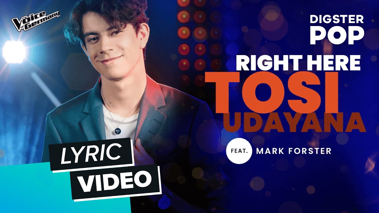 Tosi Udayana feat. Mark Forster – Right Here