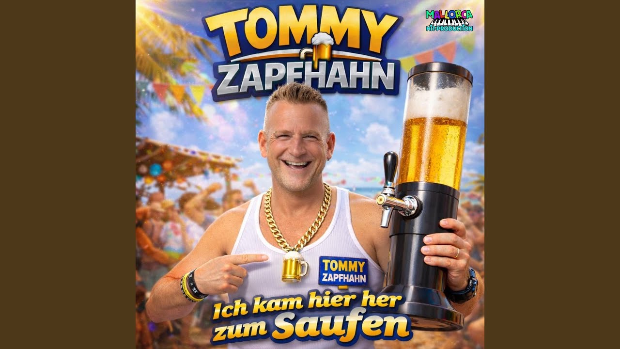 Video starten: Tommy Zapfhahn – Ich kam hier her zum Saufen