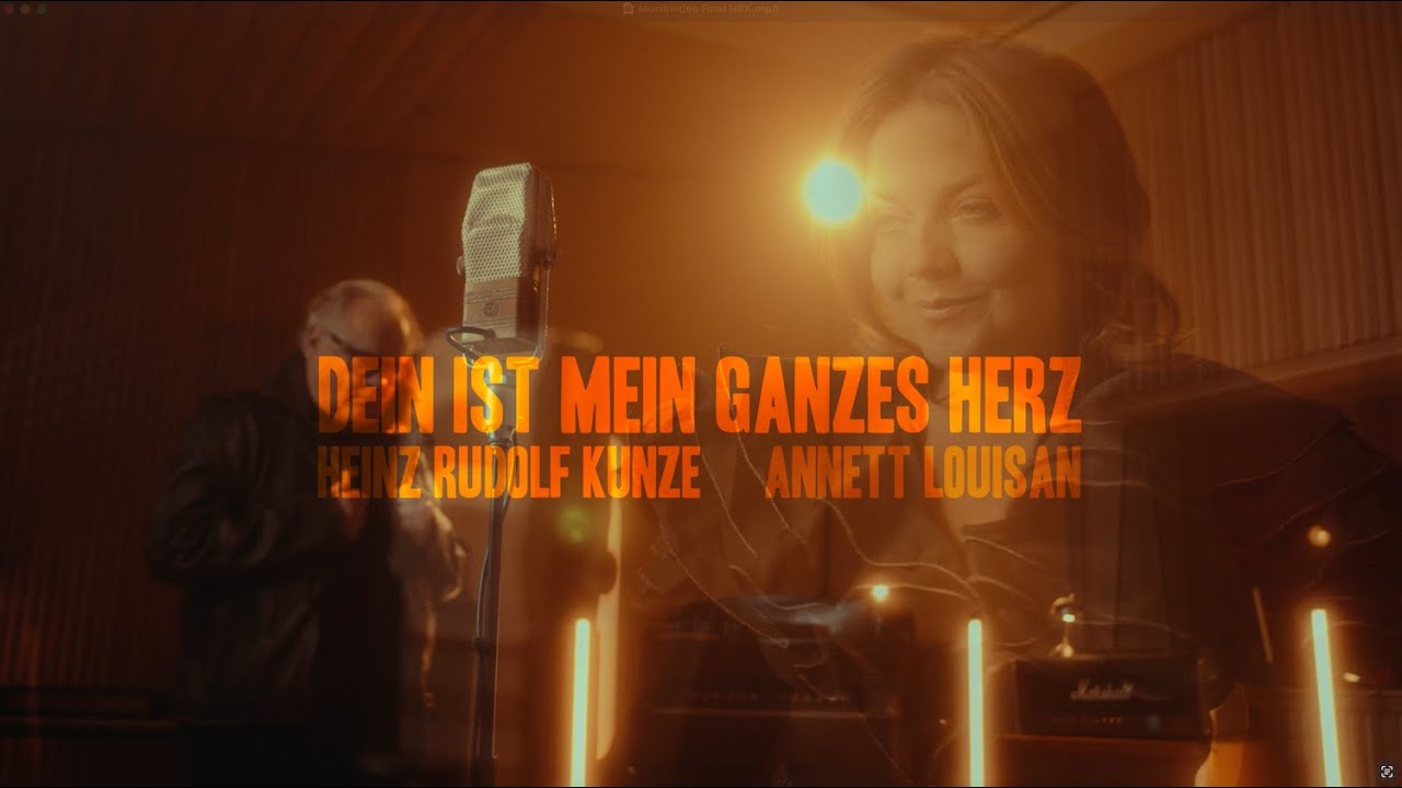 Video starten: Heinz Rudolf Kunze & Annett Louisan – Dein ist mein ganzes Herz (Duett 2025)