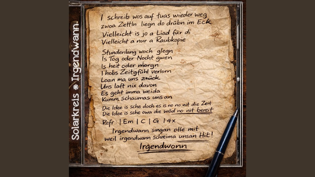 Video starten: Solarkreis – Irgendwann