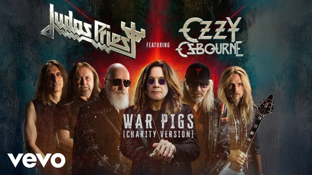 Judas Priest & Ozzy Osbourne – War Pigs (Charity Version)