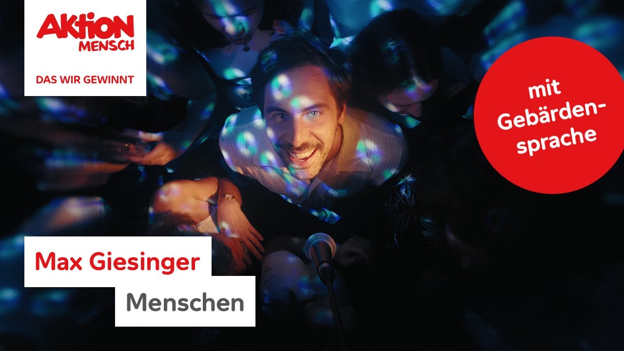 Max Giesinger und Aktion Mensch für Inklusion vereint