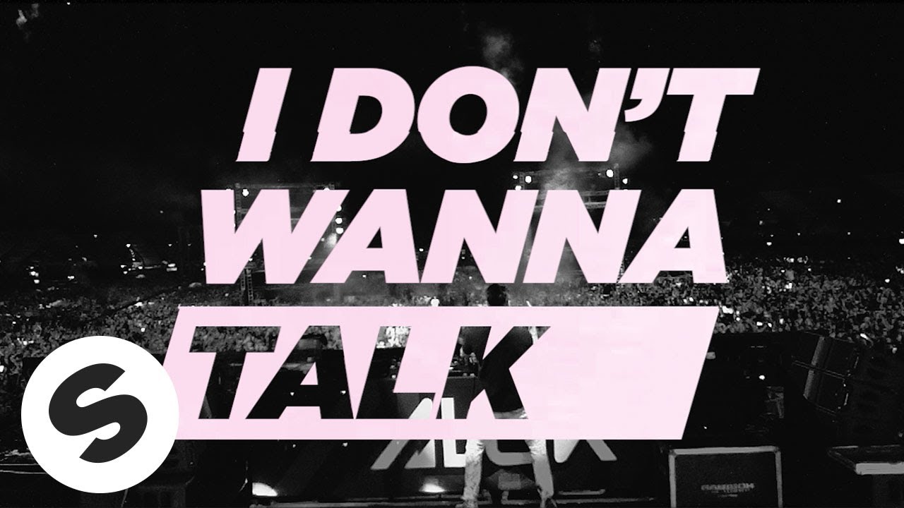 Alok & HUGEL feat. Amber Van Day – I Don't Wanna Talk