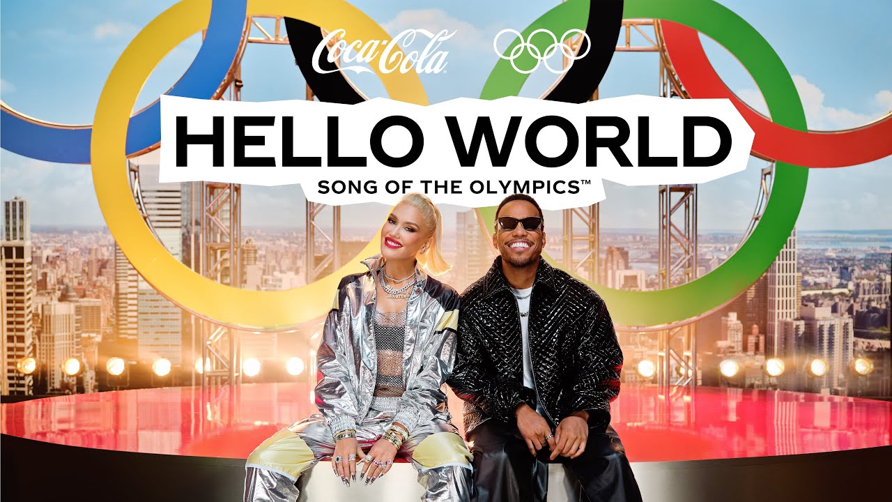 Video starten: Gwen Stefani & Anderson .Paak – Hello World (Song of the Olympics™)