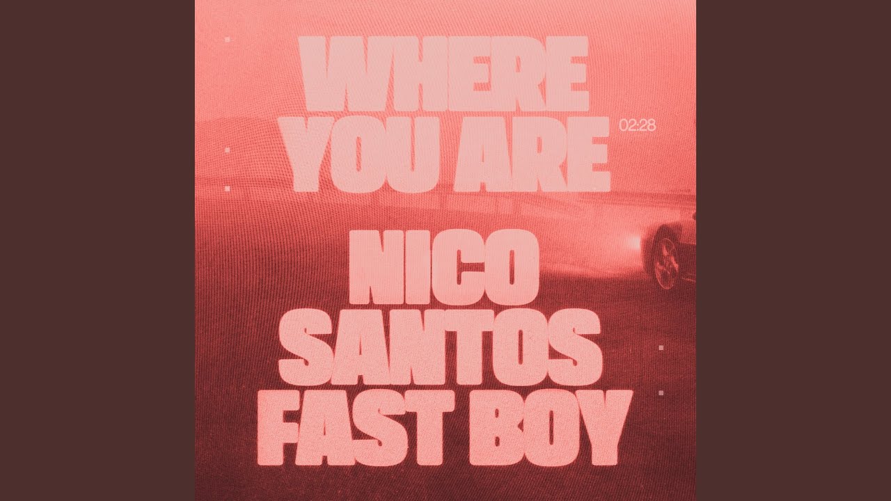 Video starten: Nico Santos & FAST BOY – Where You Are